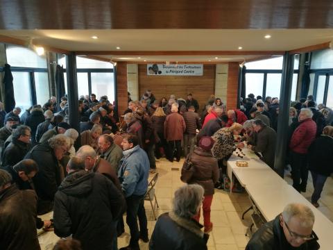 Premier marché aux truffes de la saison 2019